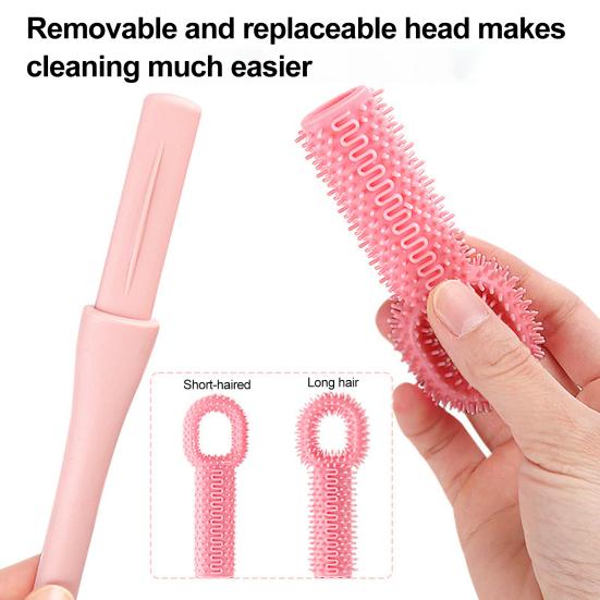 Silikon Fußreinigungsbürste Langer Griff Ergonomisches Design Weiche Borsten Badezimmer Aufhängbare Schrubbbürste Leicht zu Reinigen Fußschrubber