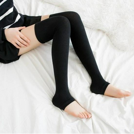 

Весенне-осенние гетры-стремена: Наколенники, Чулочно-носочные изделия выше колена, Гетры для помещений с кондиционером Black