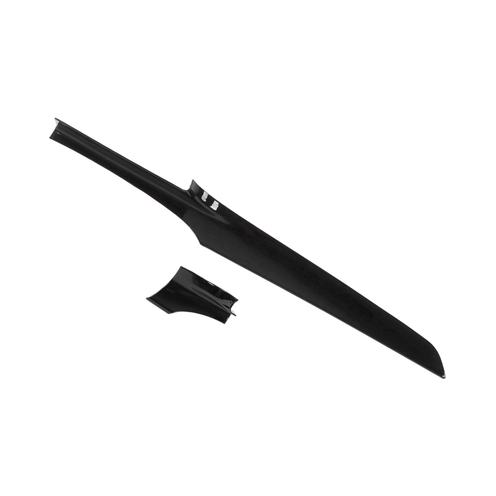 

2 шт. Накладка на центральную консоль, приборную панель, замена для Mercedes-Benz C-класса W205 2015+(черный ) чёрный