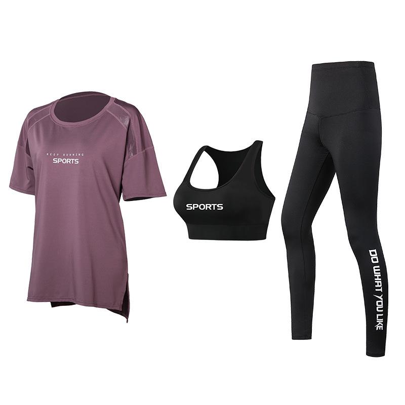 Plus Size Women's Breathable Yoga Fitness Suit - Summer Gym & Running, Slimming & Tummy Control