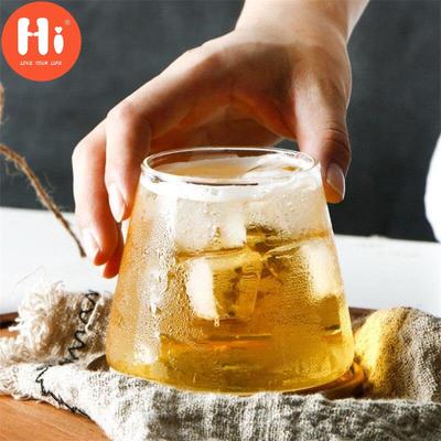 Hi Mountain Design Heat Resistant Wine Glass Breakfast Water Cup Tea Juice Milk Mug Drinkware 300ML