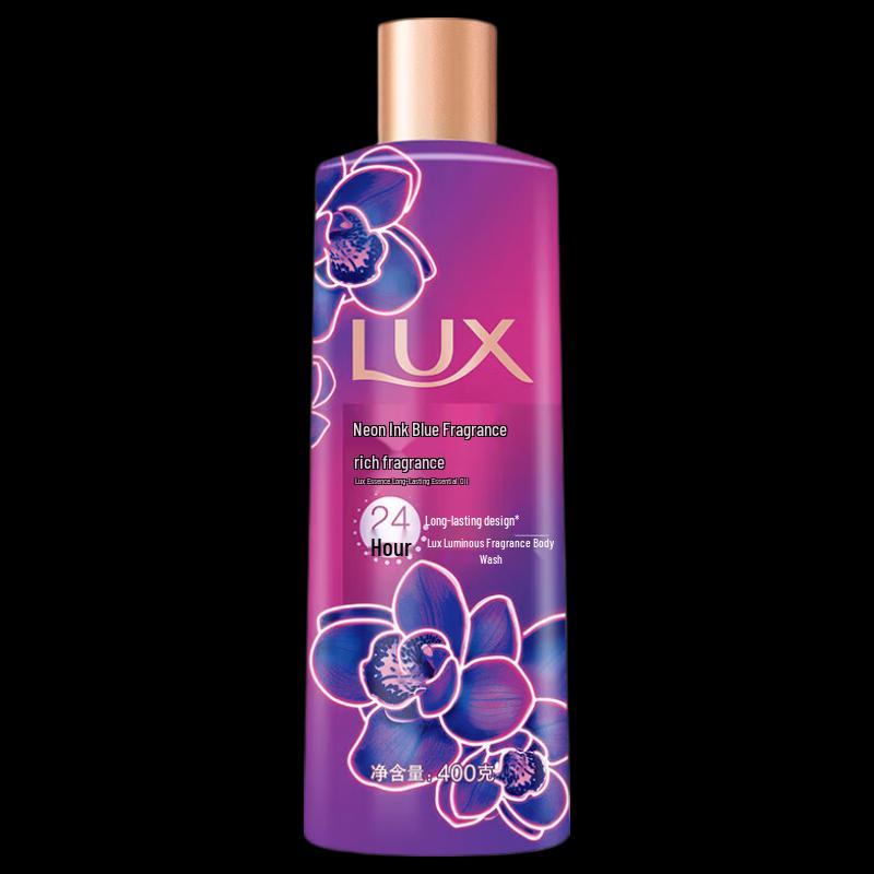 Lux Neon Orchid Scented Shower Gel