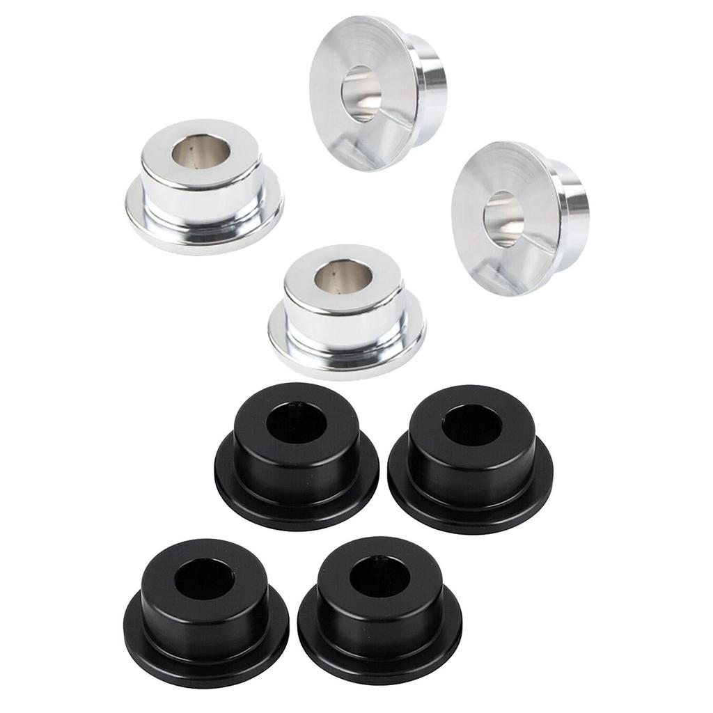 4x Handlebar Riser Bushings Mounts Heavy Duty Parts for Harley Sportster Softail Deuce Models Fxr Convenient Installation