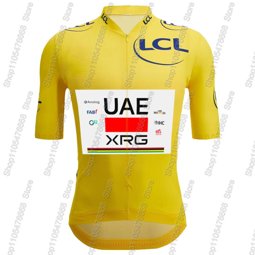 Frankreich Tour Weltmeister Tadej Pogačar Radsportteam Trikot Set Kleidung Herren Rennrad T-Shirts Anzug Fahrrad Trägerhosen