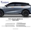 Per Chery Omoda C9 Jaecoo 2024 2025 Fari Auto Maniglie Porte Specchietti Retrovisori Montanti B C Pellicola Protettiva Antigraffio TPU Adesivo Trasparente