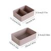 Plastic Makeup Organizer Grid Desktop Home Office Bathroom Storage Box Sundries Bin Case Cosmetic Closet Closet Organizer