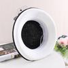 European And American Hepburn Style Black And White Crimped Top Hat, Linen Material Elegant Flower Fashion Hat, Women'S Summer Sunscreen Sunshade