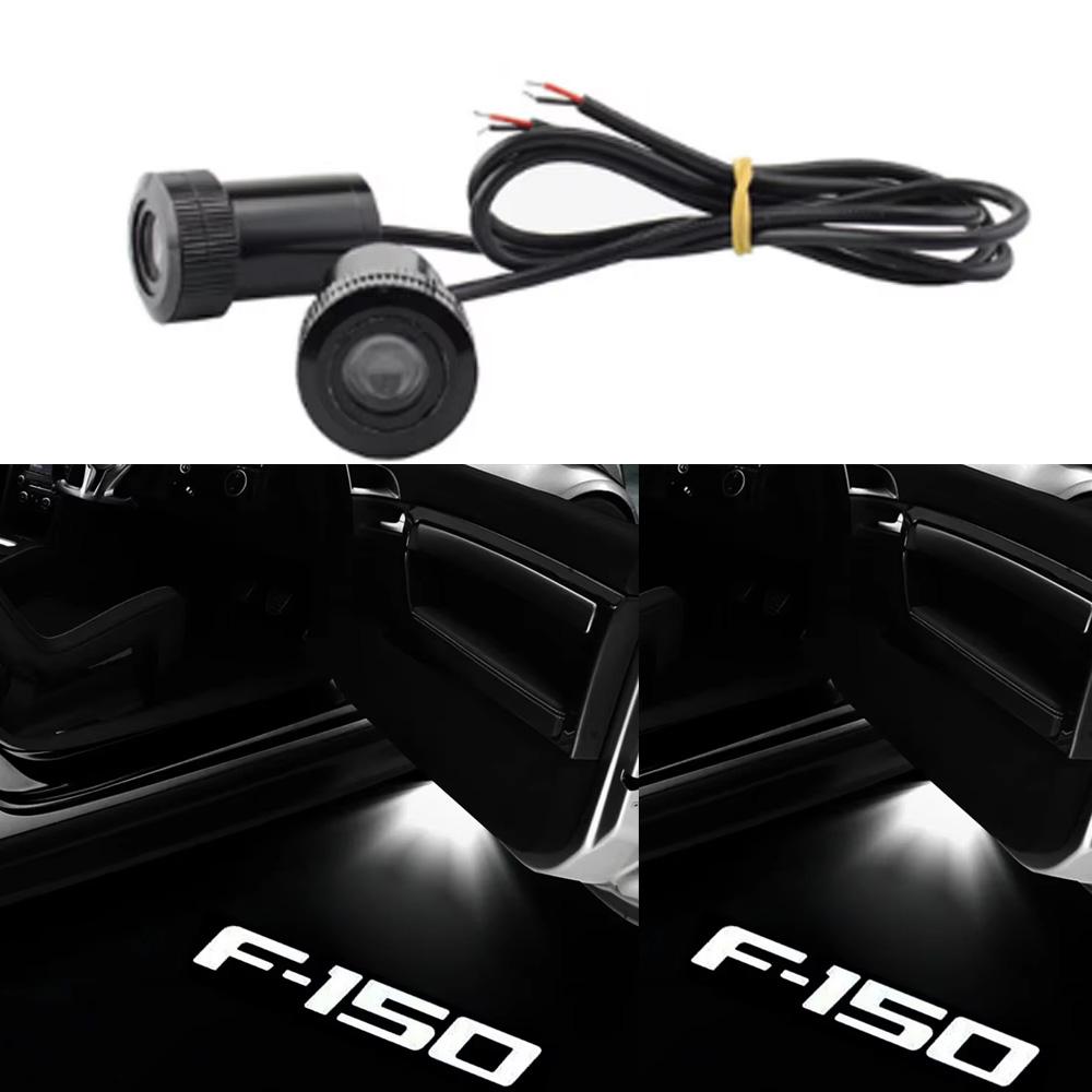 F-150 Laser Projectors For Ford Door Light Ford Puddle Light 2pcs/Set F-150 Logo Light LED Courtesy Lamp For Ford F-150 GT