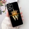 For Oppo F21 Pro 4G Case Reno7 4G CPH2363 New Crown Letters Cover Soft Silicone Phone Case For Oppo Reno8 Reno 7 F21Pro 4G Shell