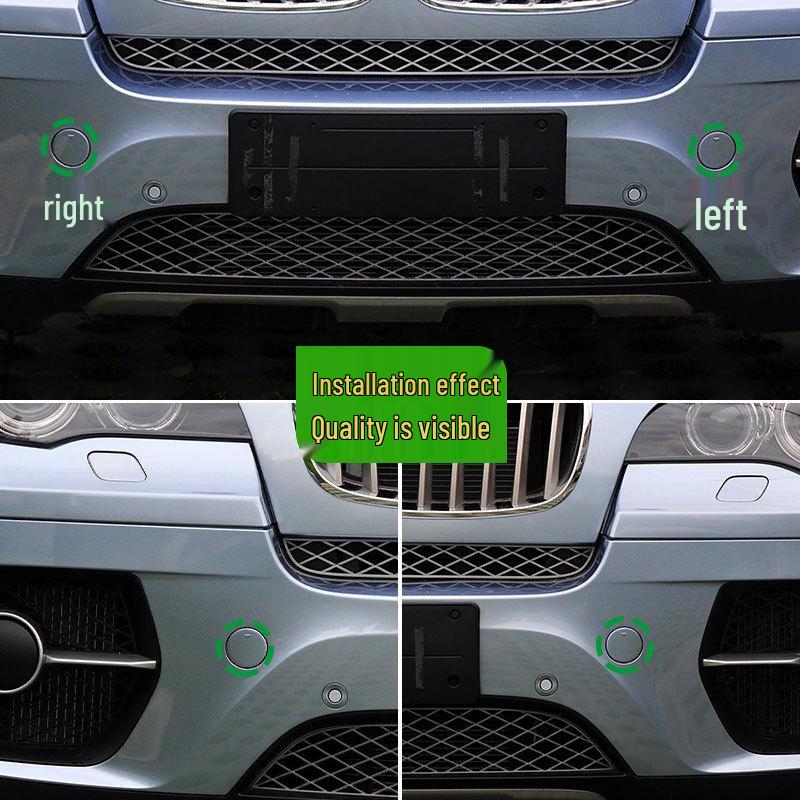 08-13 BMW X6 Front Bumper Tow Hook Cover E71 - Part 51117074460