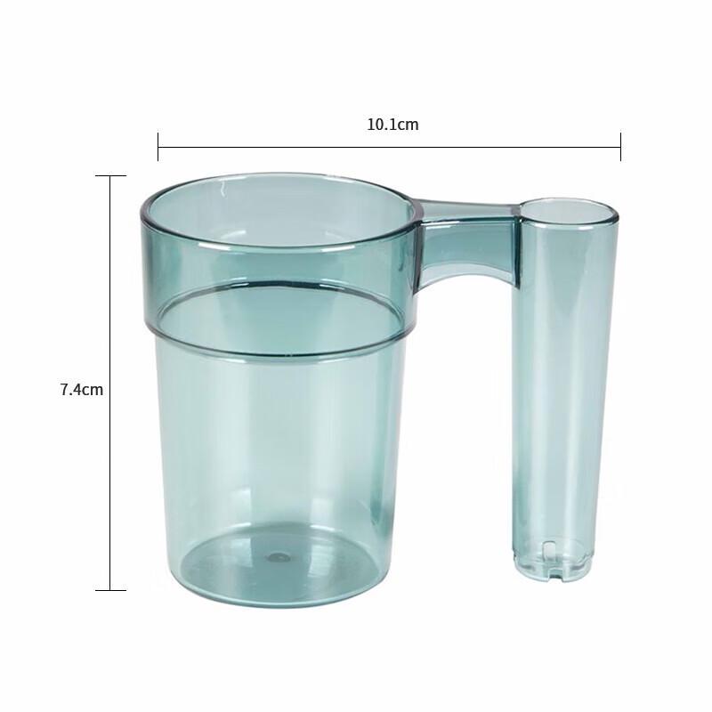 Camellia Plastic Toothbrush and Mouthwash Cup