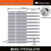 Nigao S2 802 Torx Electric Screwdriver Bit, 6mm Round Shank with Hole