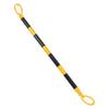 Retractable Cone Bar 37.8 To 70.9in Plastic High Visibility Expandable Traffic Cone Bar for Parking