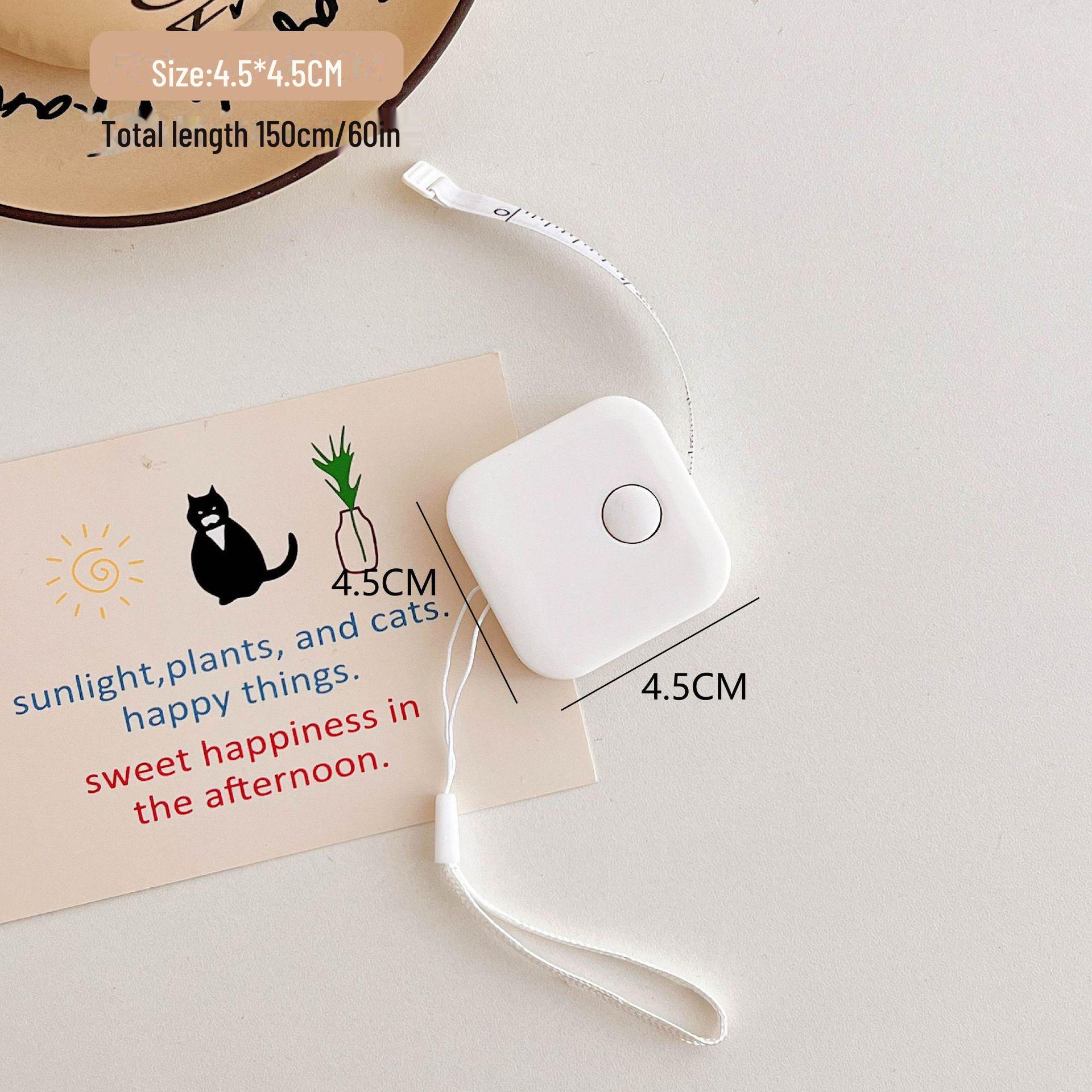 

Телескопическая рулетка для одежды с квадратным мультяшным рисунком