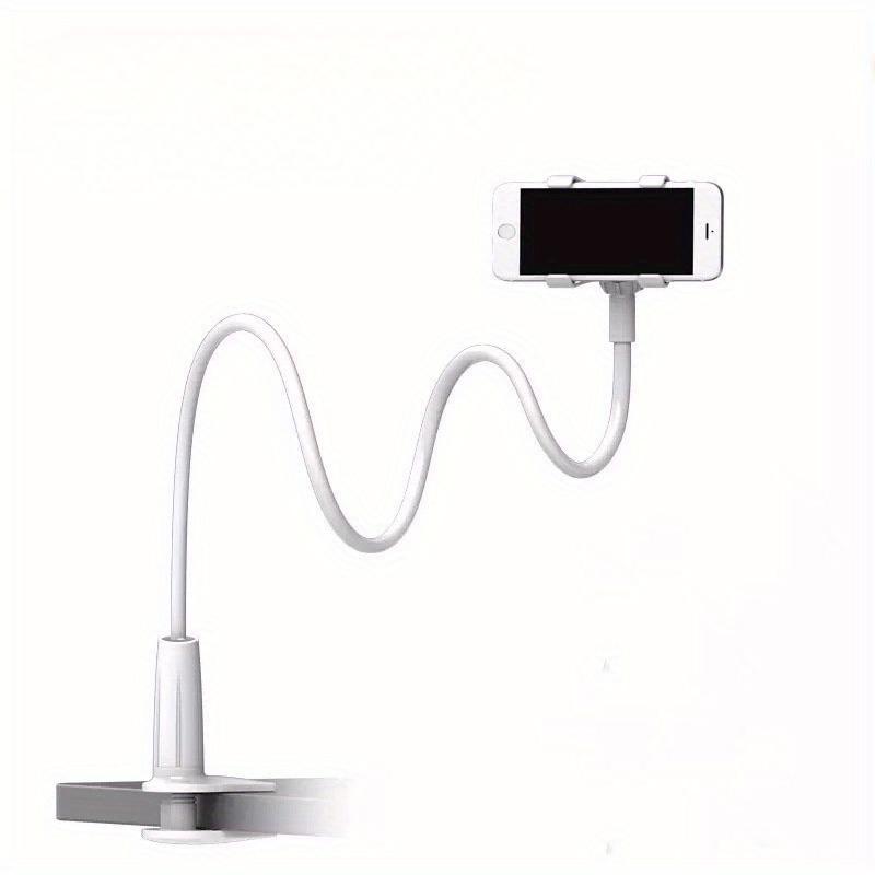 Lazy Bedside DesktopMobile Phone Clamp Bracket Flexible Long Arm Gooseneck Lazy Person Bracket With Handle Overhead Live Bracket 5