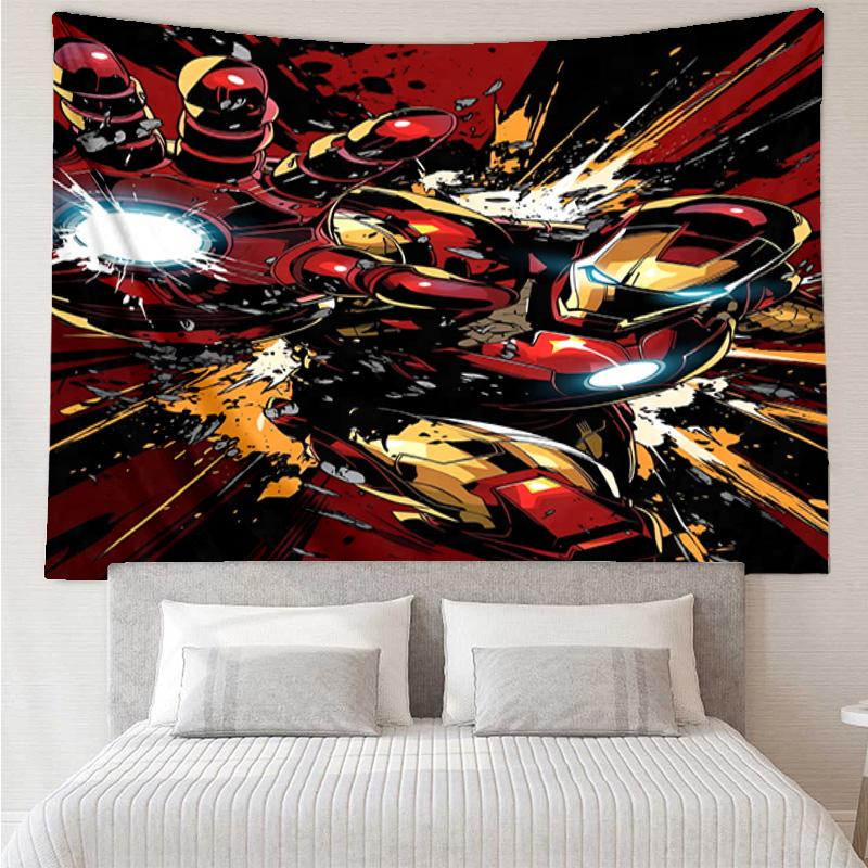 Iron In Action Tapestry, Unique Design Tapestry, Wall Decor for Bedroom,Livingroom, Playroom,Heartwarming Fan Holiday Gifts