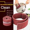 Dishcloth Diamond Sand Cleaning Cloth Stone Pot Clean Brush Rust Eraser Grit Scouring Pads For Rust Removal  Kitchen Cleaning