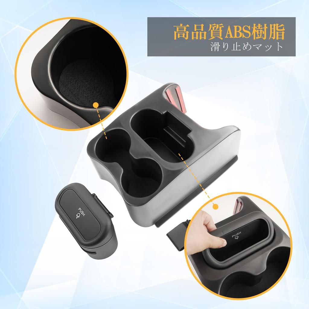 LFOTPP Suzuki Hustler MR52S Center Console Storage Console Console MR92S Accessories Box, Tray, Non-Slip Built-in Box,
