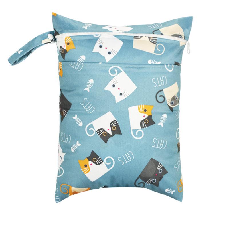 30x40CM Waterproof Double Pocket Storage Bag