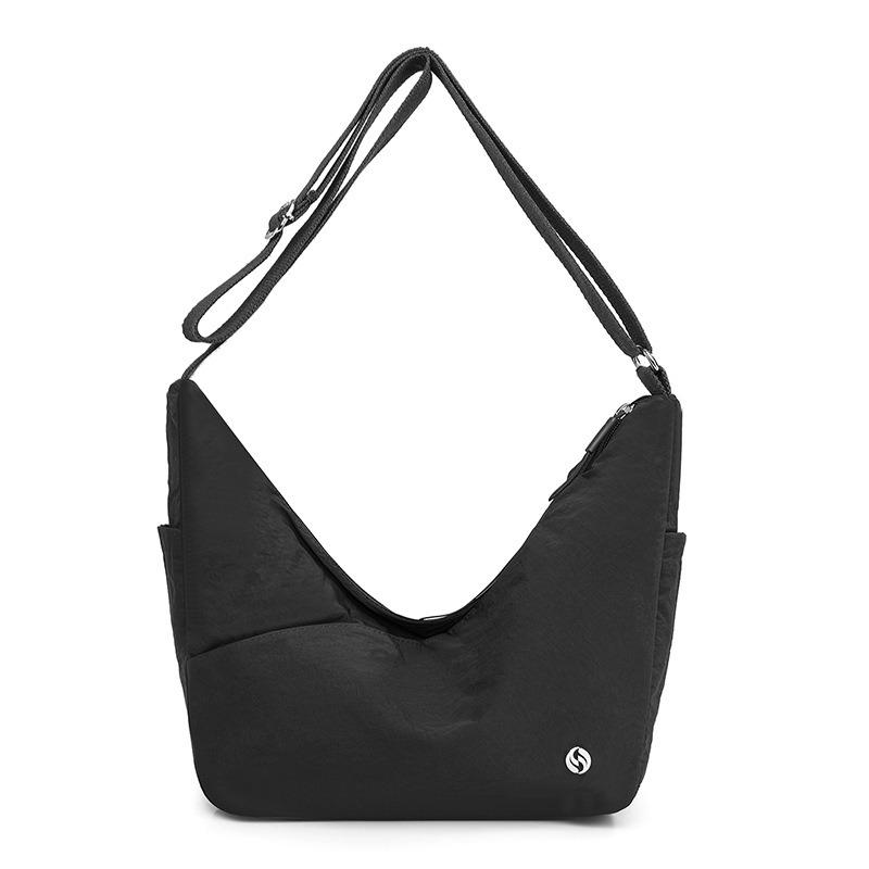 Lässige und leichte Umhängetasche Damen Sommer neu hochwertig Arbeits-Nylon-Pendler-Tasche Sport-Schultertasche