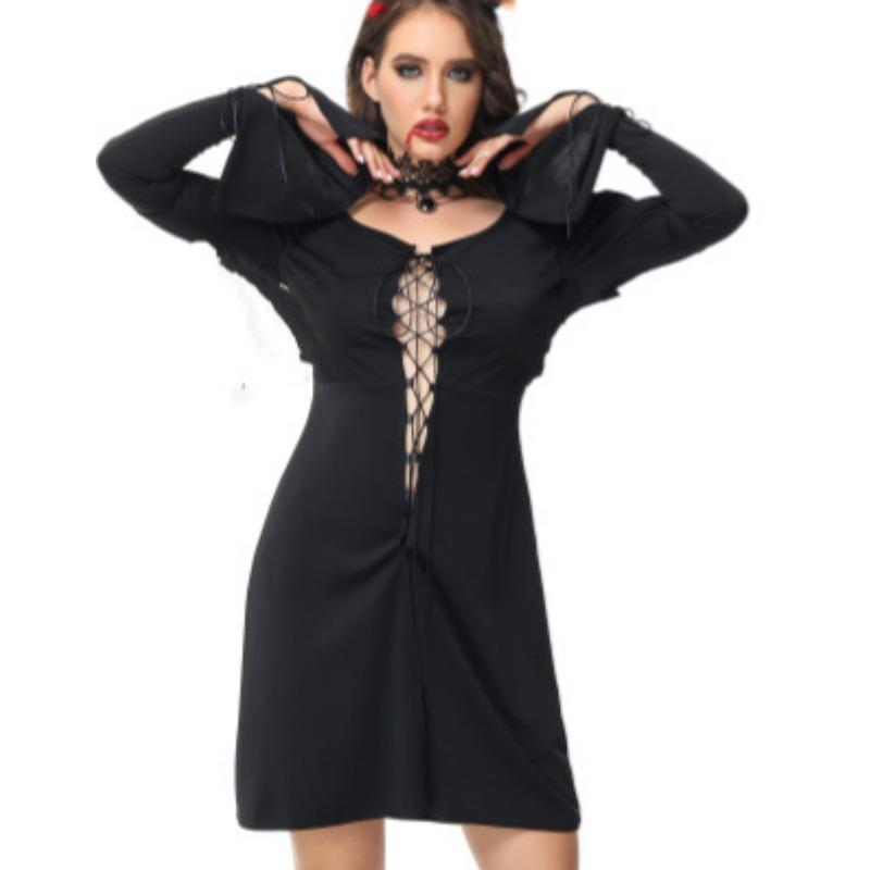 

Хэллоуин, Готические Темные Демонические Крылья, Костюм для Косплея Ведьмы, Костюм для Шоу Волшебника XL