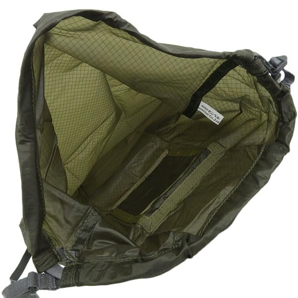 and Knapsack A4 Compatible Green [Montbell] Men's Women's U.L. Backpack, Nylon, 1133369, (Dark (DGN)/Green)