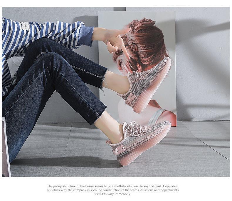 2024 Women's Summer Coconut Flyknit Sneakers: Lightweight, Breathable, Casual Korean Style Running Shoes