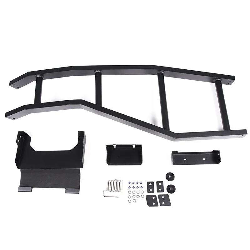 For Hummer H3 2005-2009 Aluminum Alloy Black Car Tailgate Top Ladder Car External Accessories