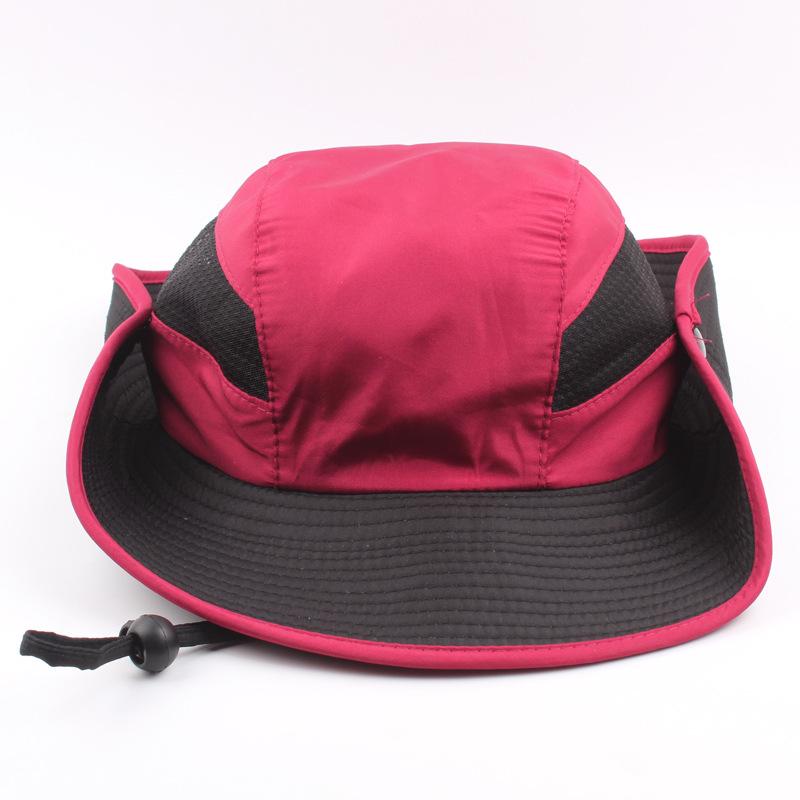 Outdoor Hat Breathable Milliner Sunshade Couple Bucket Hat Foldable Sun Hat Travel Mountaineering Travel Sun Hat