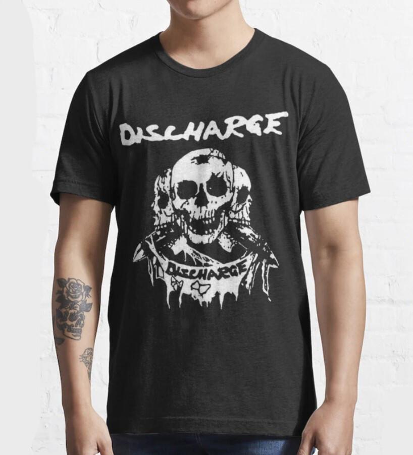 

Discharge Band Punk T-Shirt Unisex Short Sleeve T-Shirt All Sizes S-2345Xl Unisex T-Shirt XL