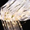 20 LED Fairy Bells Wedding Canes Wedding Decoration Ribbon Canes Party Celebration Luminous Props