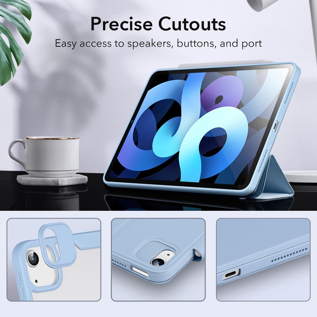 Für iPad Pro 12.9 2021 Abnehmbare Hülle für iPad Pro 11 Air 5 Air 4 Magnetische Hülle 2021 2020 mit Stifthalter Smart Folio