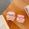Applicable AirPods Protective Case Cute Three-dimensional Piggy Pro1 Earphone Cover Wireless Bluetooth Headset Silicone Soft Case