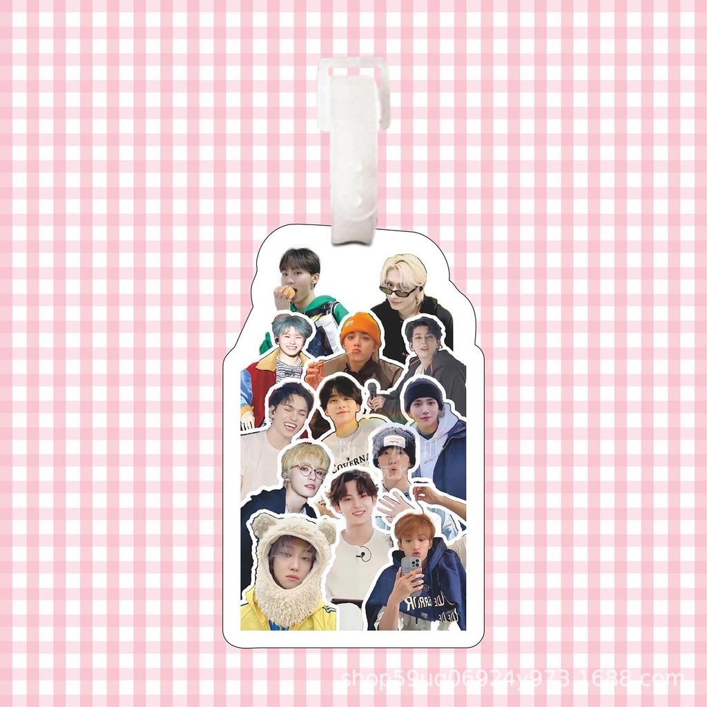 Yoon Jeonghan Seventeen Luggage Tag Keychain Ornament