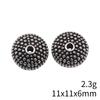 Small Hole Alloy Spacer Beads Multi Pattern Antique Metal Loose Beads For DIY Jewelry Bracelet Making For