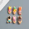 6Pcs Swimming Boys Girls Sports Resin Ornaments For Shoes Bags Cups Diy Funny Bracelet Decoration Charms Fit Birthday Present