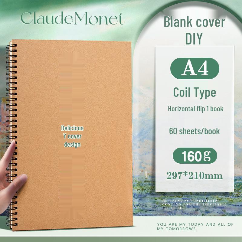 Premium Hardcover Detachable Sketchbook for Art Students with Thick Drawing Paper