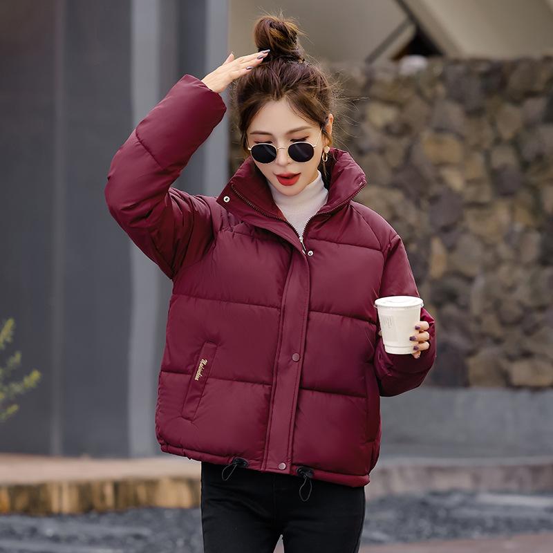 Abbigliamento in Cotone Morbido Taglie Forti per Donna Giacche Imbottite in Cotone Invernali Cappotti Invernali alla Moda da Donna Abbigliamento Spesso in Cotone da Donna Stile Corto