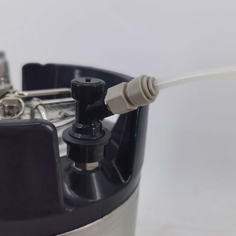 Homebrew Draft Beer Push In Fittings 1/4" 5/16" 3/8" Food Grade with EPDM O-ring Leaking Free