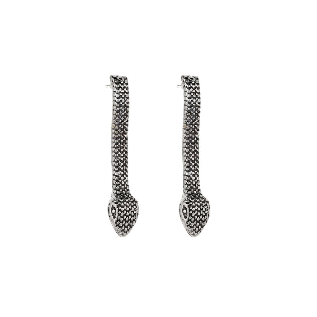 European and American Niche Style Halloween Spider Earrings Ins Personality Design Horror Elements Skull Stud Earrings