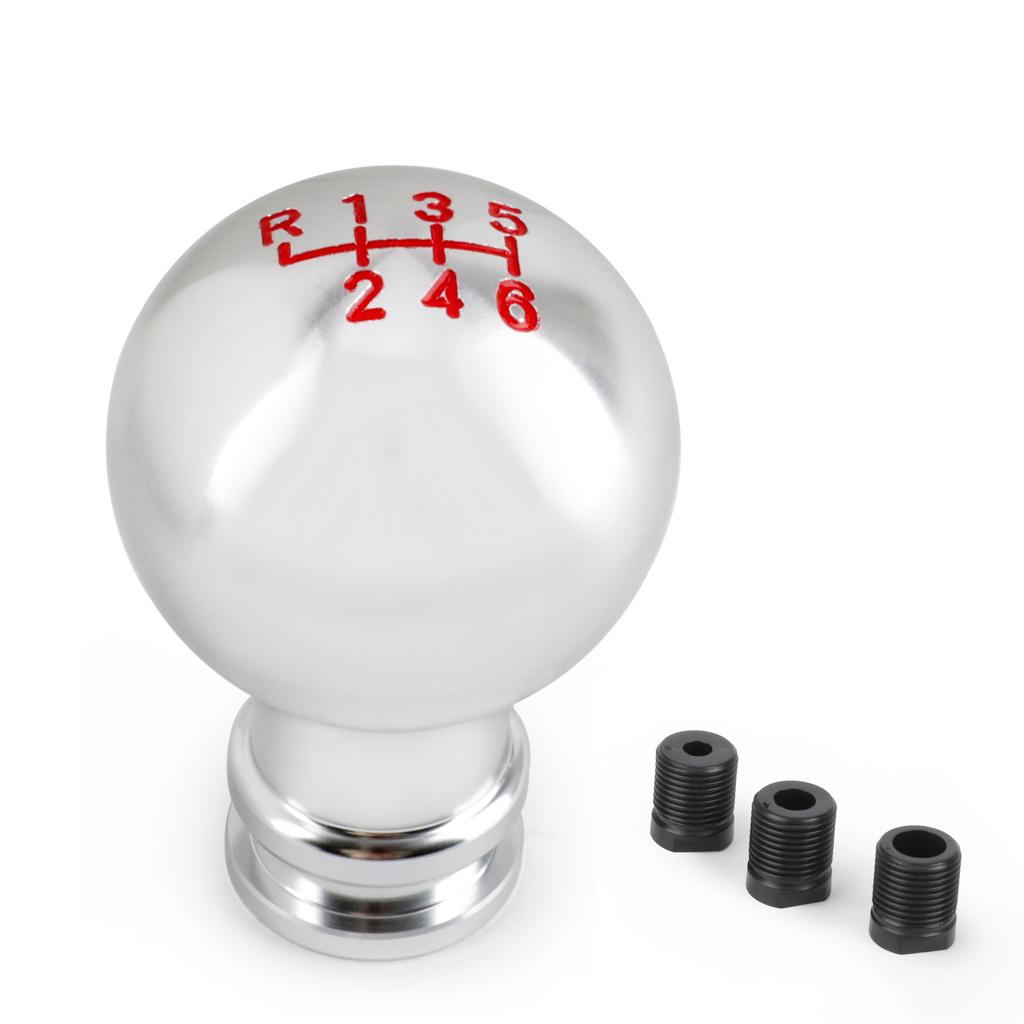 Aluminum 5/6/10 Speed M12 gear lever knob Universal Car Gear Shift Knob Manual Automatic Gear Lever Knob Shift Lever M8 M10