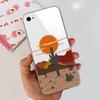 For Apple iPhone 4 Case Popular Flower Astronaut Clear Funda Soft Silicone Cover For iPhone 4s 4 S Bumper for iPhone4 Coque Capa