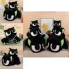 The Legend Of Hei Black Cat Plush Toy Large Cute Cat Pillow Gift For Kids And Adults