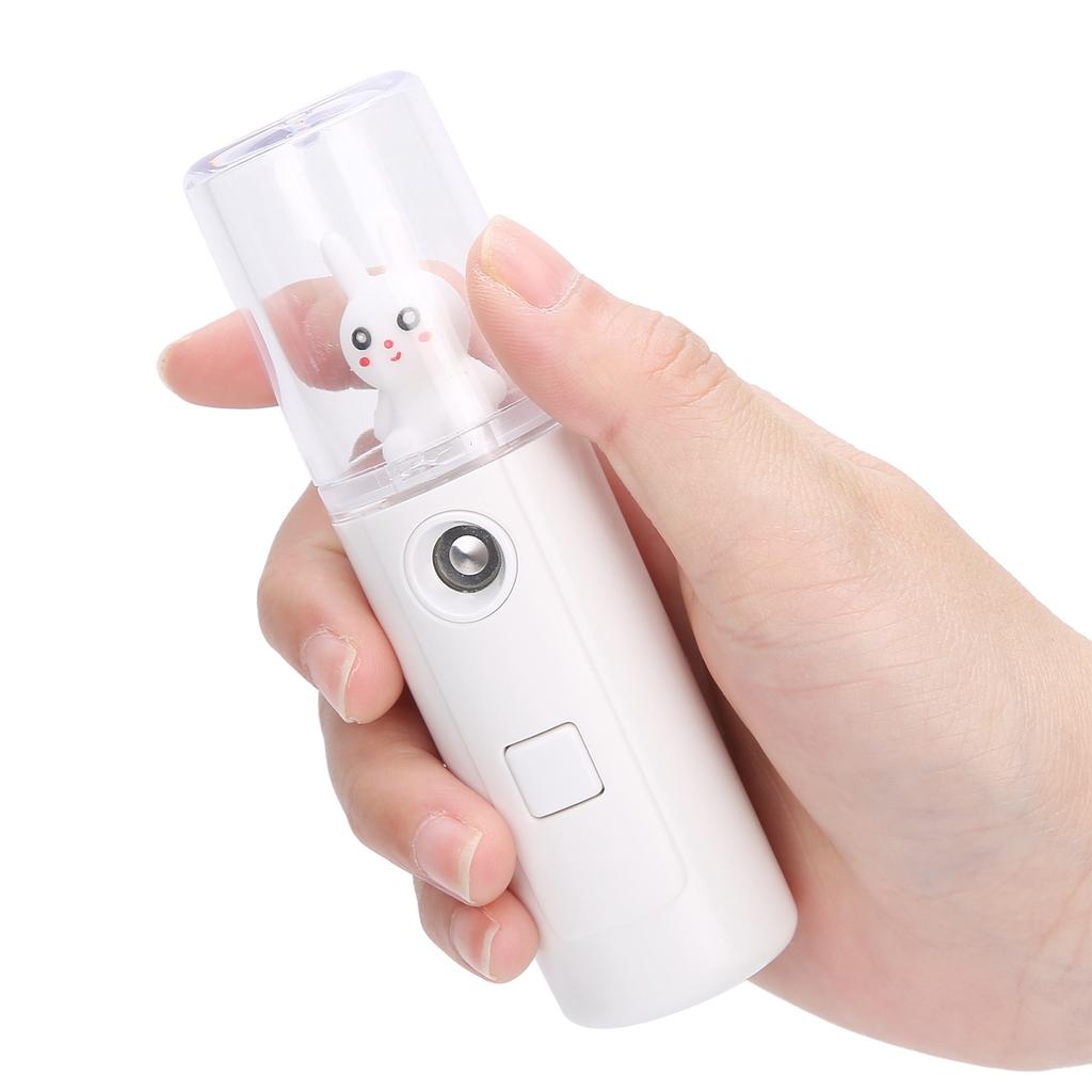 Portable Handheld Mist Sprayer Summer Eye Care Moisturizing Hydrating Mist SprayerWhite