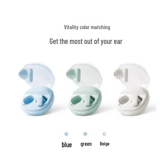 WOPOW 5.4 Bluetooth Wireless Semi-In-Ear Earphones, 2025 Model for Men and Women