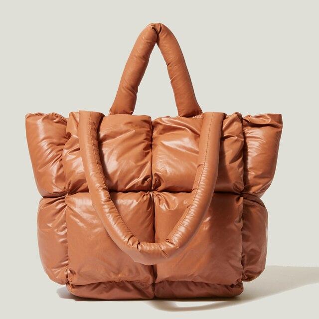 Moda Bolsos acolchados De diseñador Bolsos acolchados para mujer Bolsos de  hombro Bolonevaya para mujer Bolso de invierno Bolso de mujer Nylon 2021  comprar a buen precio — entrega gratuita, reseñas reales