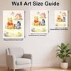 Disney Diamond Painting Kit Unframed, Winnie the Pooh Friends, Classic Style Home Decor Craft, Perfect Gift Idea