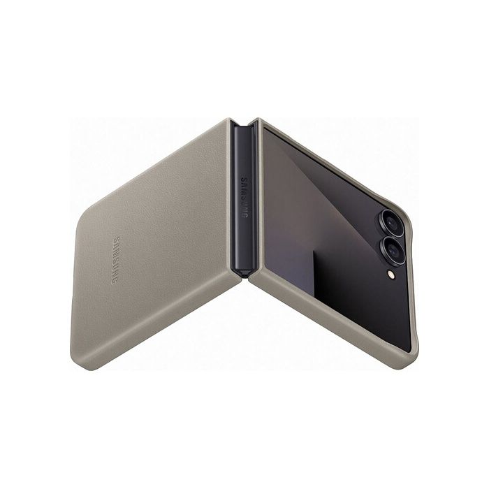 Prémiový kryt a pouzdro na mobilní telefon Samsung v barvě Taupe pro Galaxy Z Flip 7