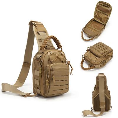 Neue Multifunktionale Taktische Brusttasche, Outdoor Sport Radfahren Wasserdichte Brusttasche, Herren Einzelne Schulter Diagonal Cross Camouflage
