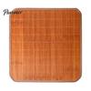 Fabric Chair Seat Cover Cooling Bamboo Mat, Breathable Summer Cool Natural Pad with Anti-Slip Bottom for Office And Dining Chairs Mat